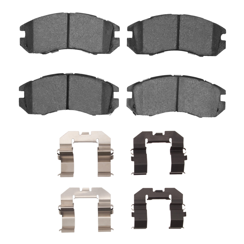 R1 90-96 Subaru Legacy Front Ceramic Pads & Hardware Kit - 2310-0470-01