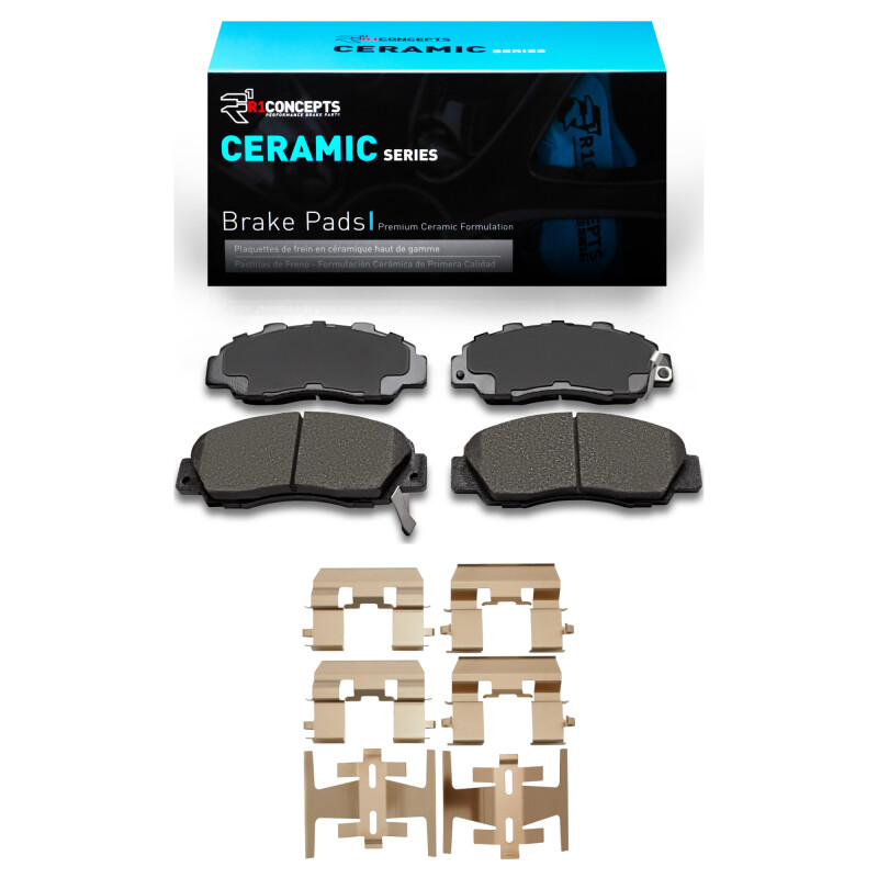 R1 91-02 Acura Legend Front Ceramic Brake Pads & Hardware Kit - 2310-0503-01