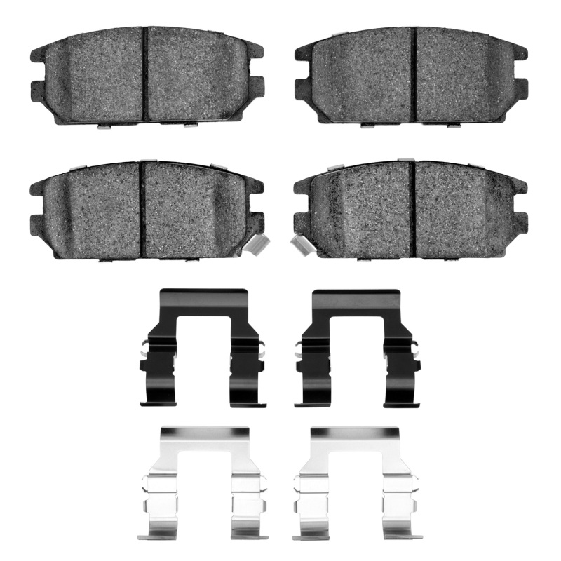 R1 91-12 Dodge Stealth Rear Ceramic Brake Pads & Hardware Kit - 2310-0532-02