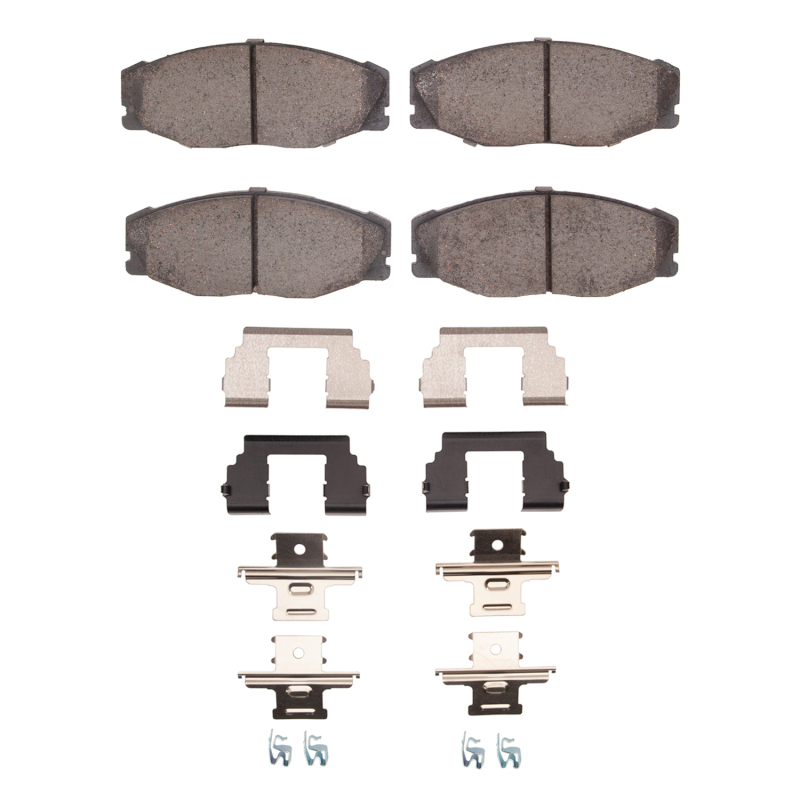 R1 1993-1998 Toyota T100 Front R1 Ceramic Pads & Hardware Kit - 2310-0604-01