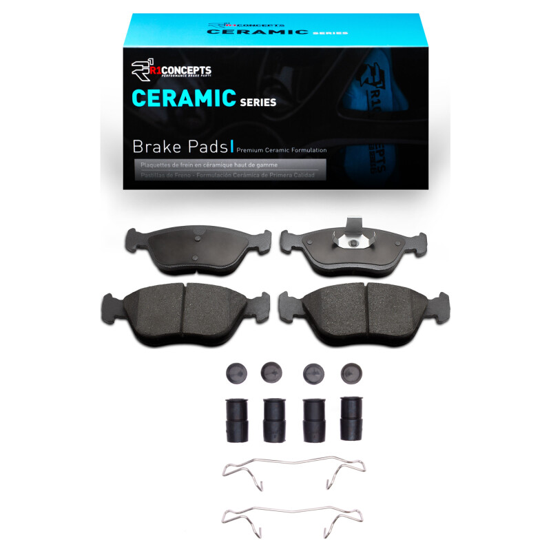R1 93-04 Volvo C70 Front Ceramic Pads & Hardware Kit - 2310-0618-01