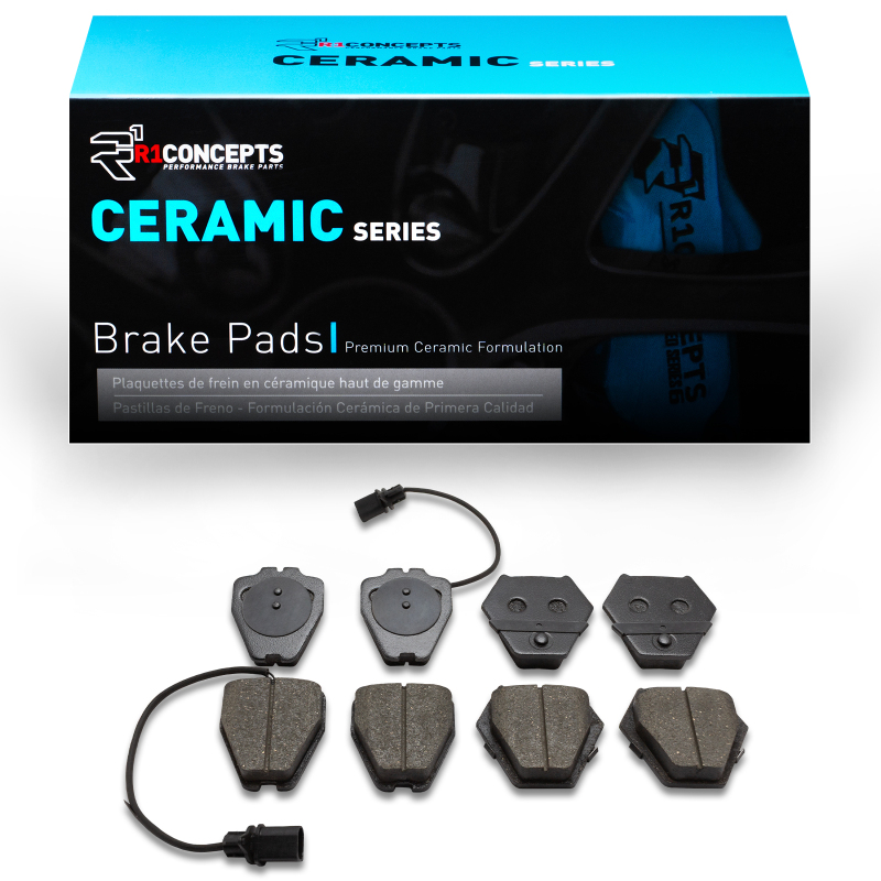 R1 99-05 Audi S4 Front R1 Ceramic Brake Pads - 2310-0839-00