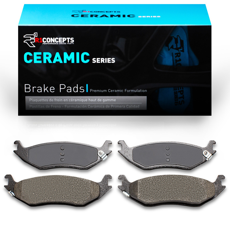 R1 02-24 Chrysler Aspen Rear R1 Ceramic Brake Pads - 2310-0898-00