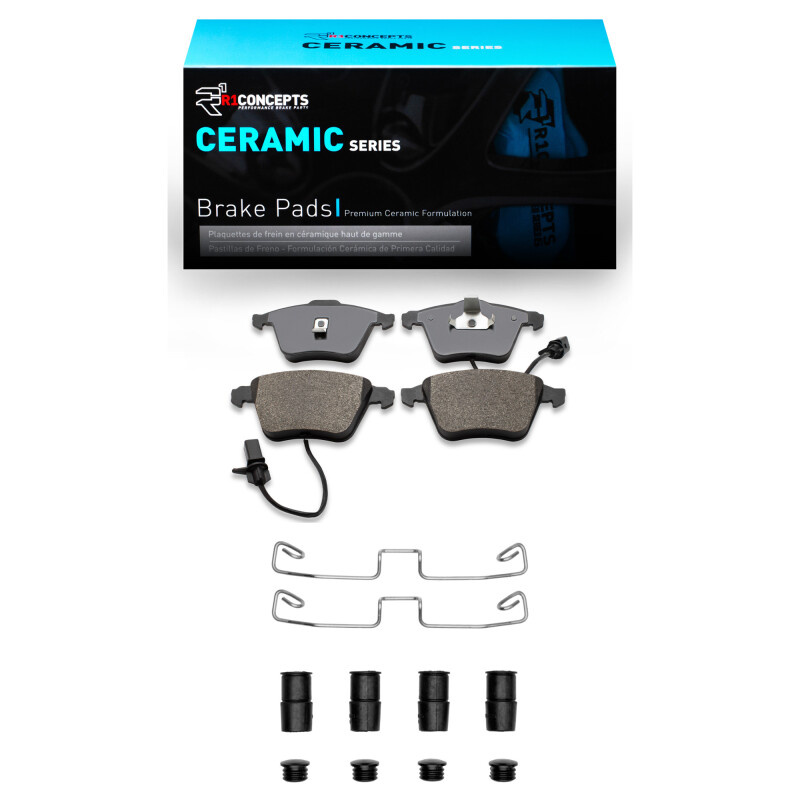 R1 01-05 Audi A6 Quattro Front Ceramic Pads & Hardware Kit - 2310-0915-01