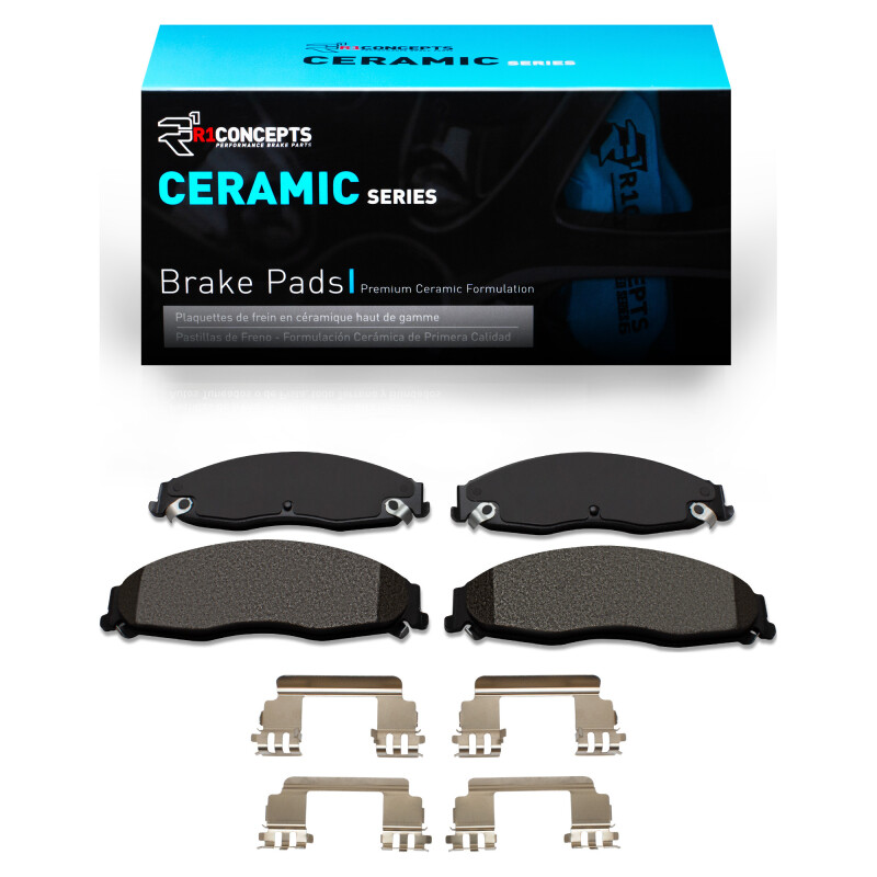 R1 03-08 Cadillac STS Front Ceramic Pads & Hardware Kit - 2310-0921-01
