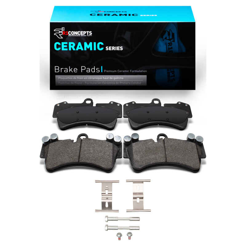 R1 2003-2015 Audi Q7 Front R1 Ceramic Pads & Hardware Kit - 2310-0977-01