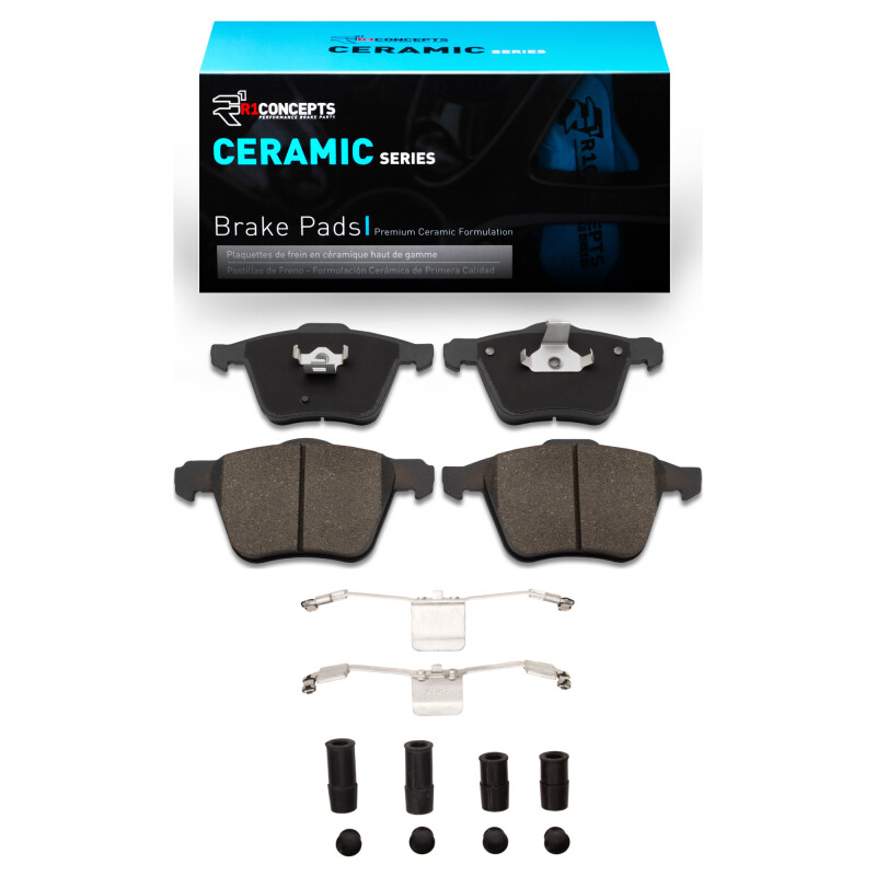R1 03-09 Volvo XC90 Front Ceramic Pads & Hardware Kit - 2310-1003-01