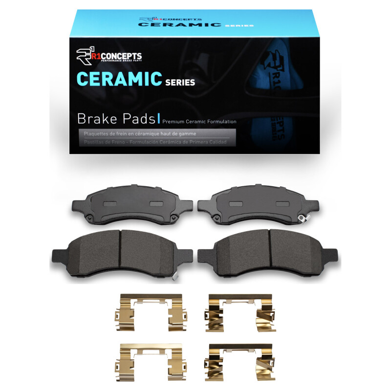 R1 2006-2012 Buick Rainier Front R1 Ceramic Pads & Hardware Kit - 2310-1169-01