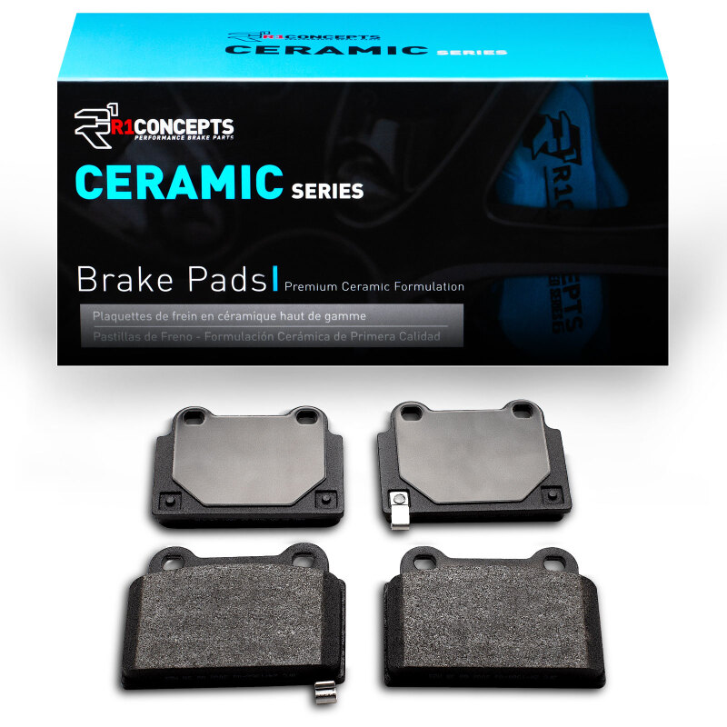 R1 08-15 Mitsubishi Lancer Rear R1 Ceramic Brake Pads - 2310-1368-00