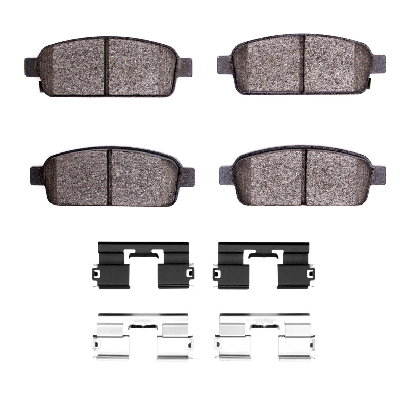 R1 11-19 Buick Encore Rear Ceramic Brake Pads & Hardware Kit - 2310-1468-01