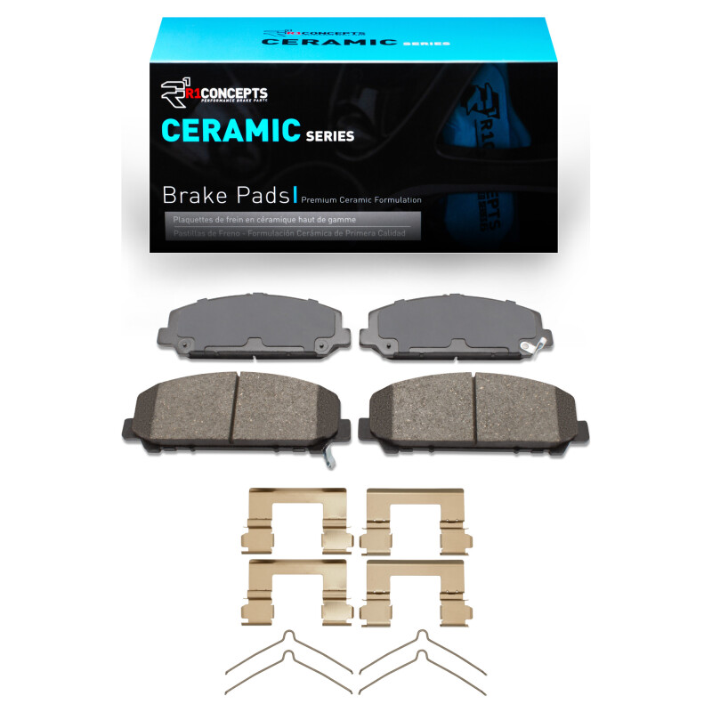 R1 2005-2024 Infiniti QX56 Front R1 Ceramic Pads & Hardware Kit - 2310-1509-01