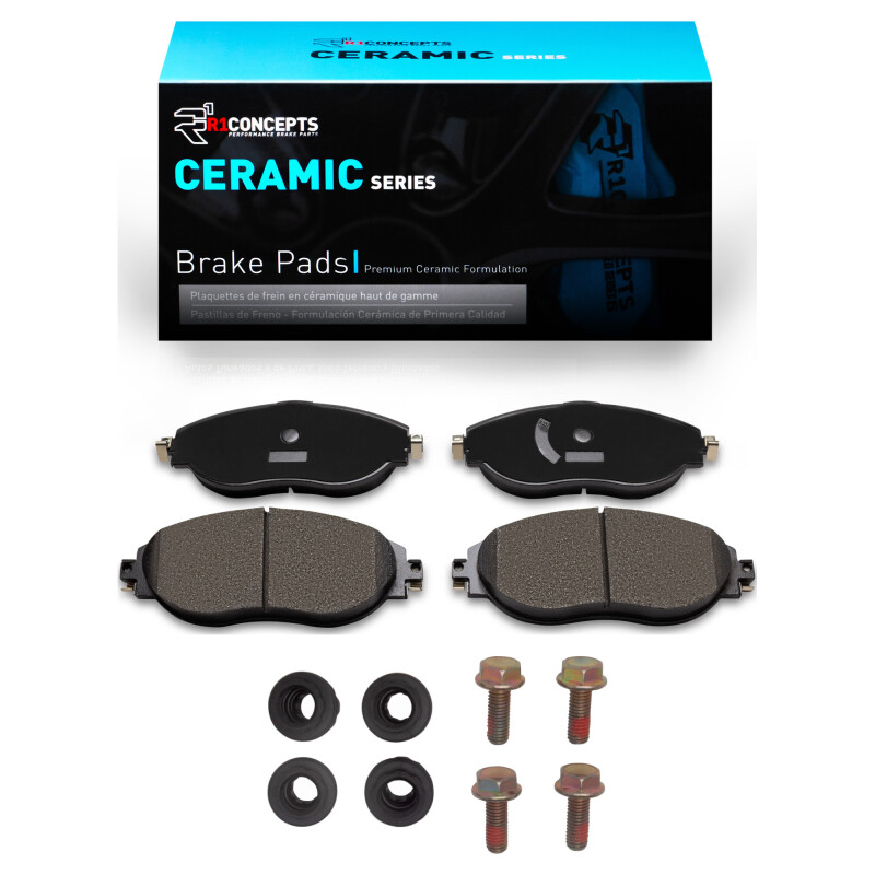 R1 2018-2025 Audi Q3 Front R1 Ceramic Pads & Hardware Kit - 2310-1633-11