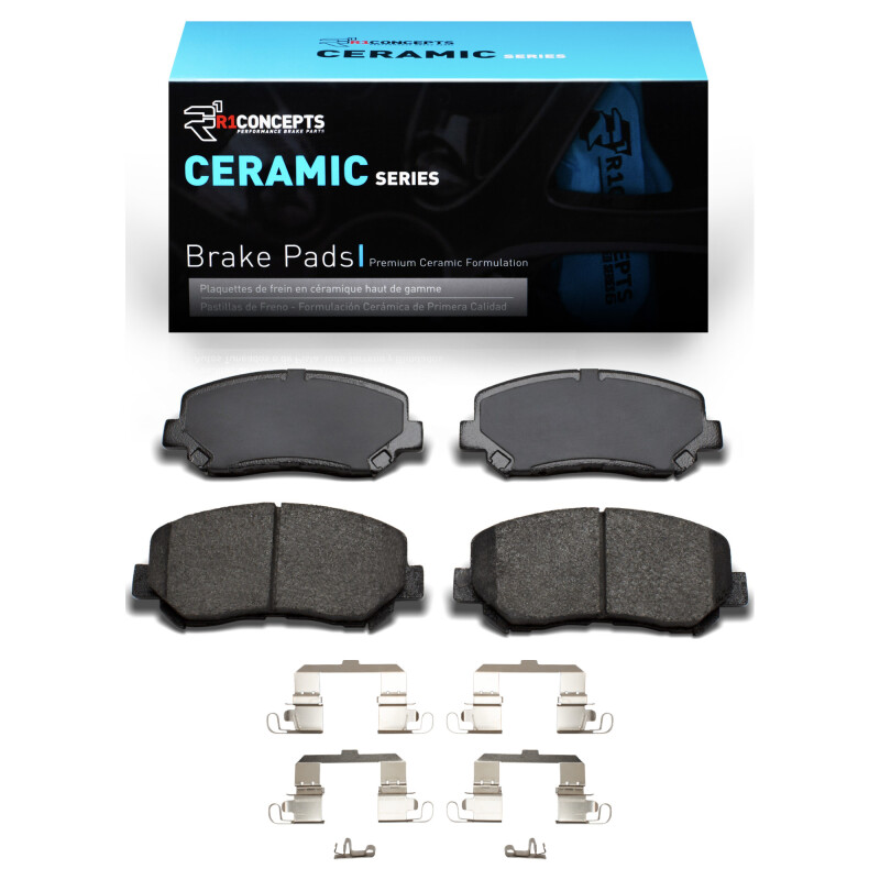R1 13-16 Chrysler 200 Front Ceramic Brake Pads & Hardware Kit - 2310-1640-01
