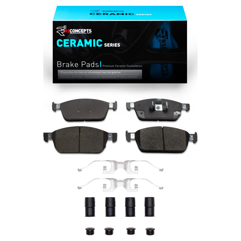 R1 2013-2023 Ford Escape Front R1 Ceramic Pads & Hardware Kit - 2310-1771-01