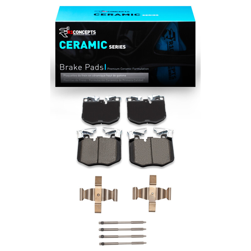 R1 2016-2025 BMW 230I Front R1 Ceramic Pads & Hardware Kit - 2310-1867-01