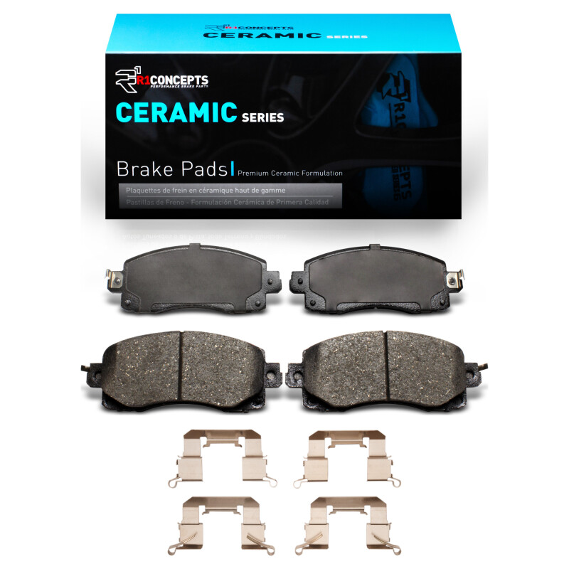 R1 2019-2025 Subaru Crosstrek Front R1 Ceramic Pads & Hardware Kit - 2310-2045-02