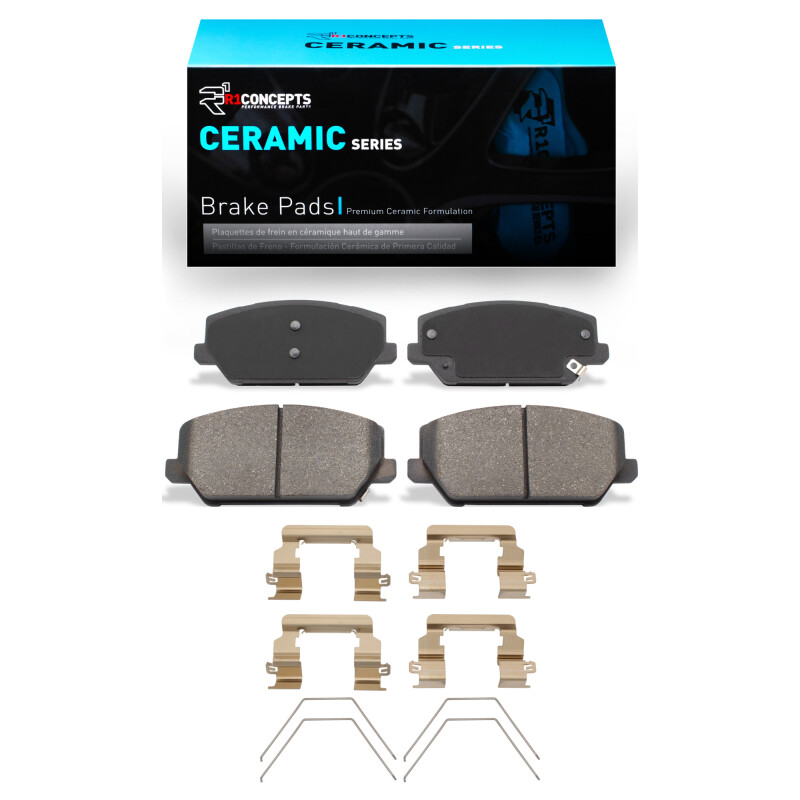 R1 22-25 Hyundai Elantra N Front Ceramic Pads & Hardware Kit - 2310-2211-02
