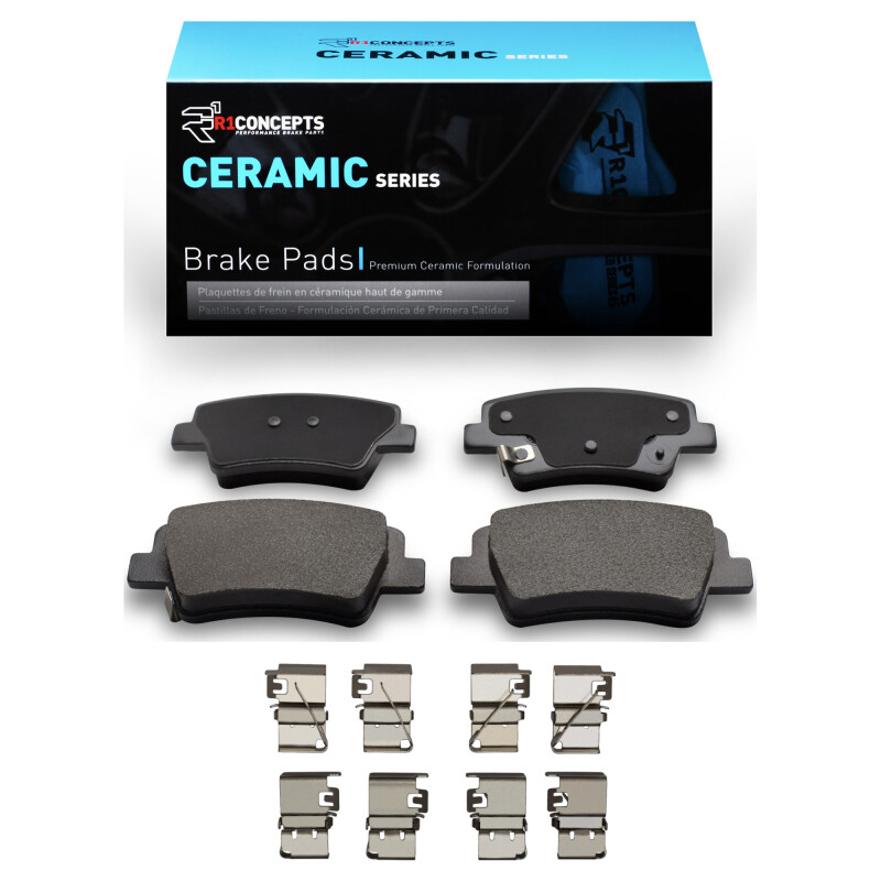 R1 21-25 Hyundai Elantra Rear Ceramic Pads & Hardware Kit - 2310-2395-01