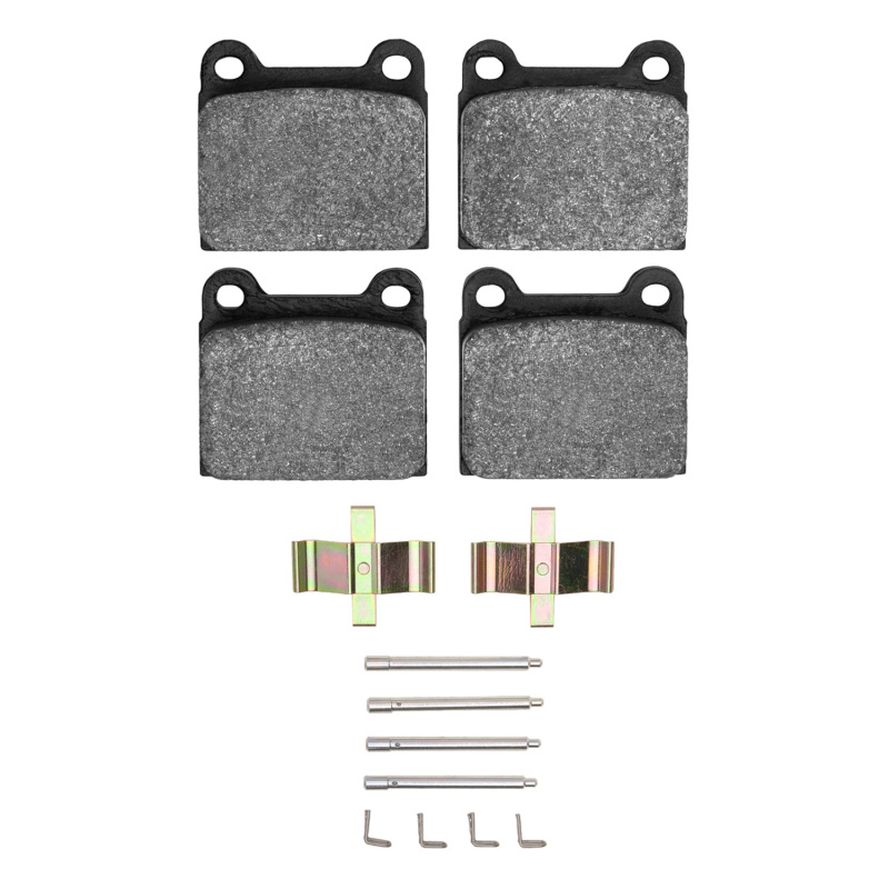 R1 69-83 Porsche 911 Rear Semi Met Pads & Hardware Kit - 2311-0031-01