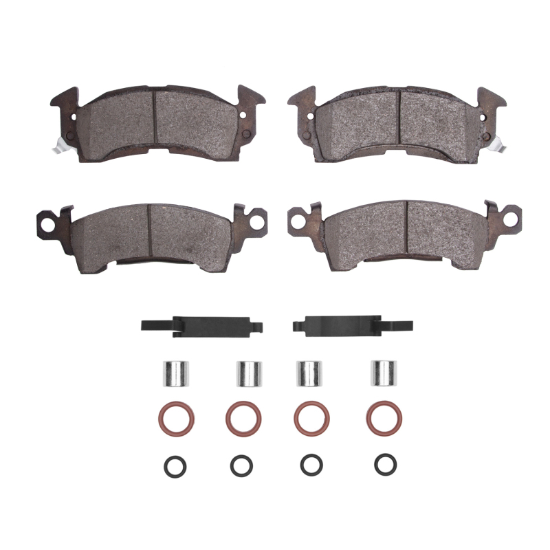 R1 1967-2002 Buick APOLLO Front R1 Semi Met Pads & Hardware Kit - 2311-0052-01