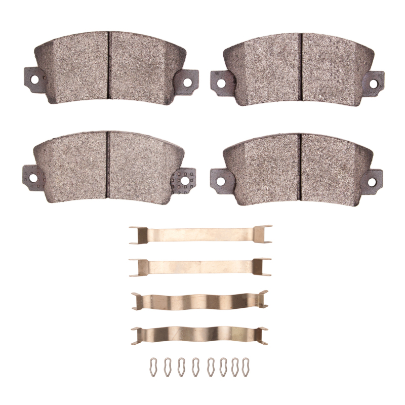 R1 71-83 Renault R12 Front Semi Met Pads & Hardware Kit - 2311-0097-02