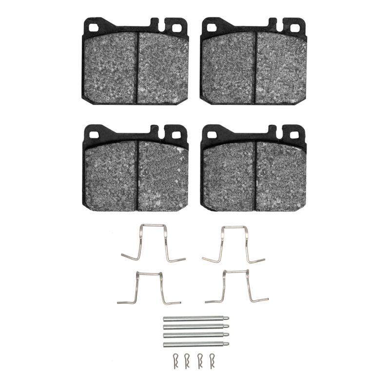 R1 1973-1979 Mercedes-Benz 280SE Front R1 Semi Met Pads & Hardware Kit - 2311-0145-02