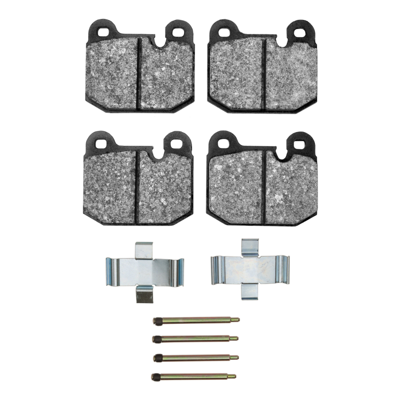 R1 76-77 BMW 320I (USA/Canada) Front Semi Met Pads & Hardware Kit - 2311-0174-01