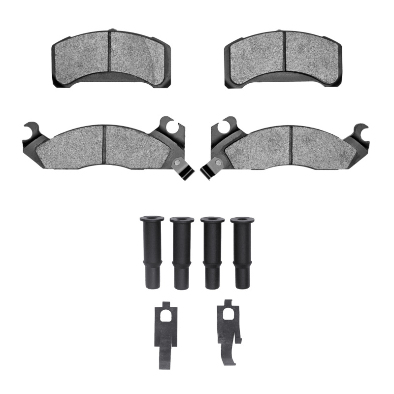 R1 82-82 Ford Fairmont Front Semi Met Pads & Hardware Kit - 2311-0310-01