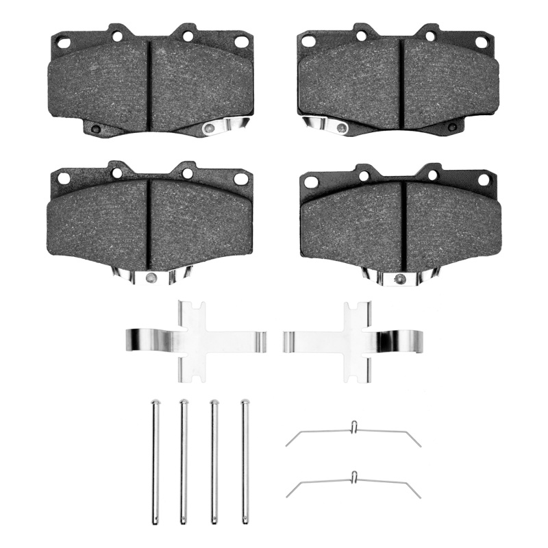 R1 1995-2004 Toyota 4Runner Front R1 Semi Met Pads & Hardware Kit - 2311-0436-01