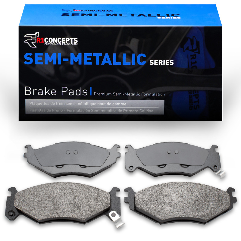 R1 91-95 Plymouth Acclaim Front Semi Met Brake Pads - 2311-0522-00