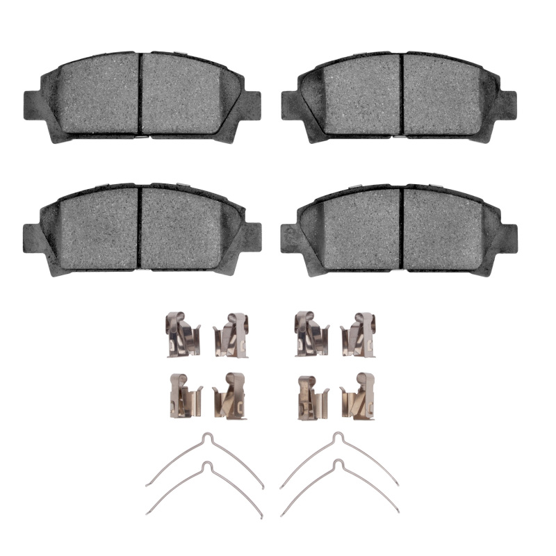 R1 1992-1995 Toyota MR2 Front R1 Semi Met Pads & Hardware Kit - 2311-0582-01
