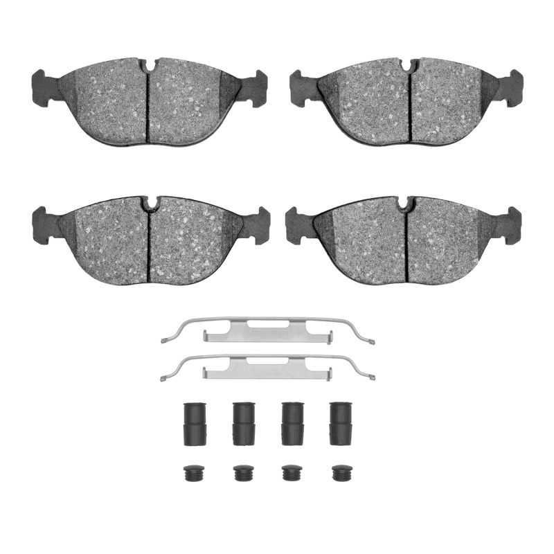 R1 95-06 Audi TT Quattro Front Semi Met Pads & Hardware Kit - 2311-0682-01