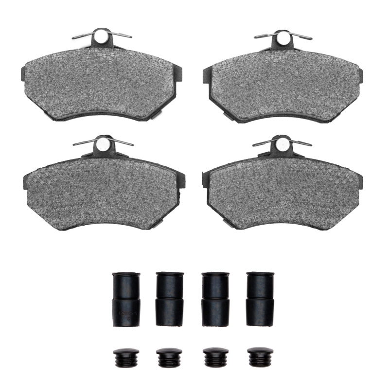 R1 88-92 Audi 90 Front Semi Met Pads & Hardware Kit - 2311-0780-01