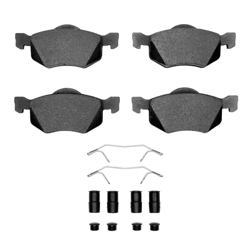 R1 01-07 Ford Escape Front Semi Met Pads & Hardware Kit - 2311-0843-01