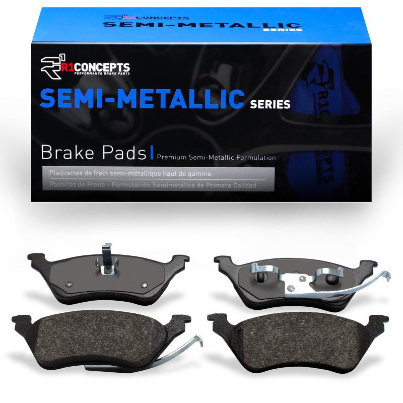 R1 01-07 Dodge Caravan Rear Semi Met Brake Pads - 2311-0858-00