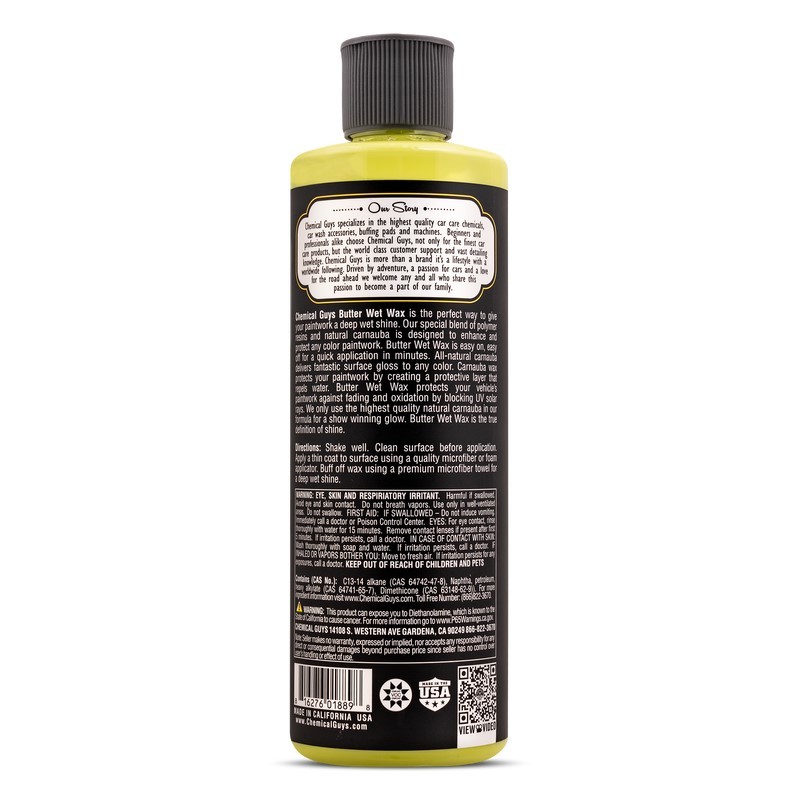 Chemical Guys Butter Wet Wax - 16oz - WAC_201_16