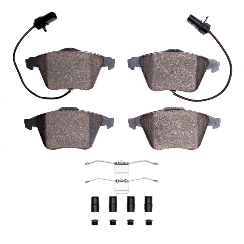 R1 00-11 Audi A4 (USA/Canada) Front Semi Met Pads & Hardware Kit - 2311-0915-12