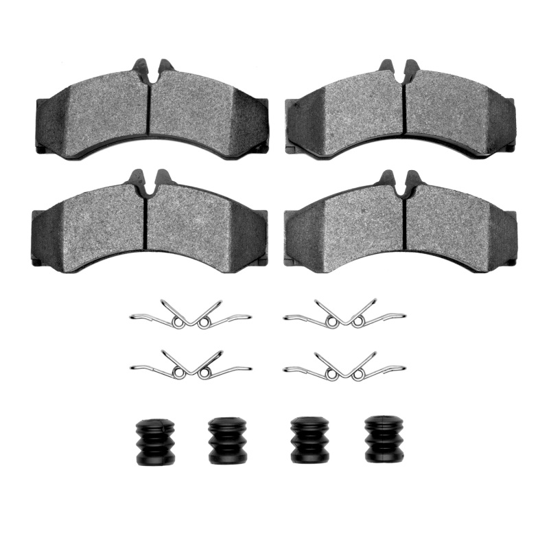 R1 02-06 Dodge Sprinter 3500 Front/Rear Semi Met Pads & Hardware Kit - 2311-1136-01