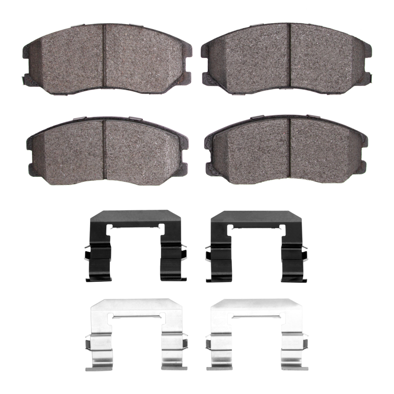 R1 07-15 Chevrolet Captiva Front Semi Met Pads & Hardware Kit - 2311-1264-01