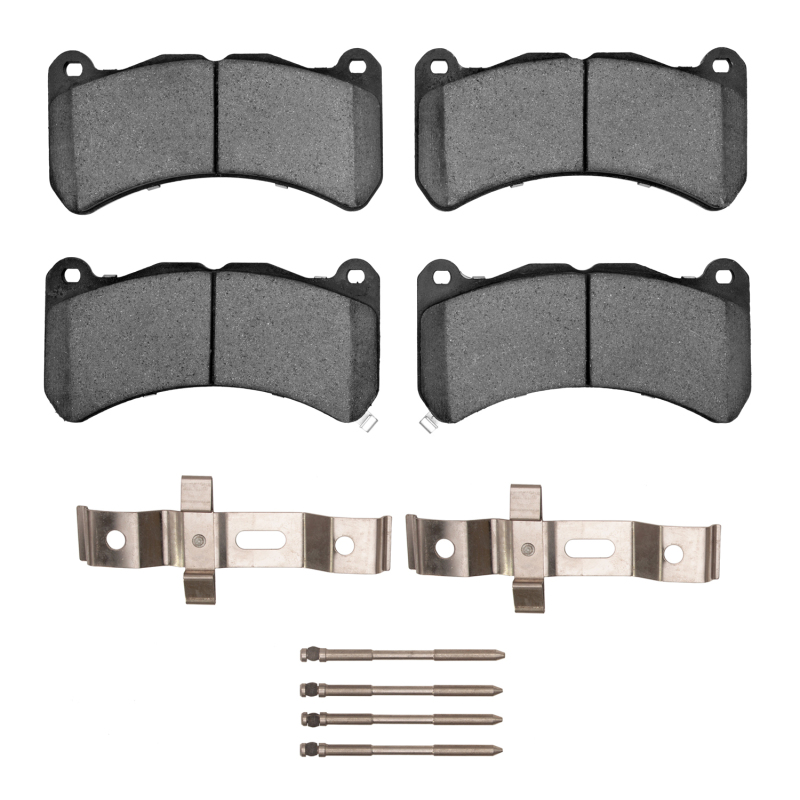 R1 2008-2025 Lexus IS F Front R1 Semi Met Pads & Hardware Kit - 2311-1365-01