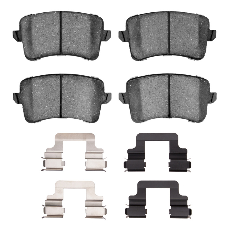 R1 08-17 Audi S5 Rear Semi Met Pads & Hardware Kit - 2311-1386-02