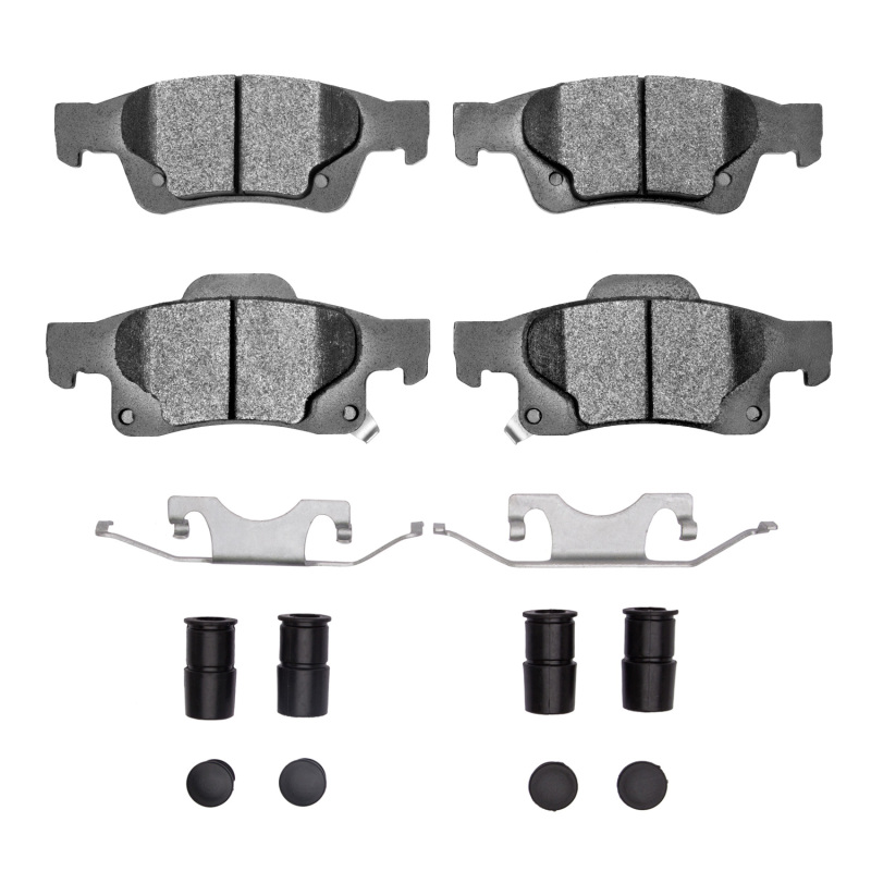 R1 2011-2025 Dodge Durango Rear R1 Semi Met Pads & Hardware Kit - 2311-1498-01