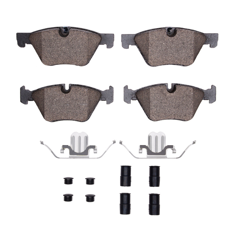 R1 11-16 BMW 528I xDrive Front Semi Met Pads & Hardware Kit - 2311-1504-01