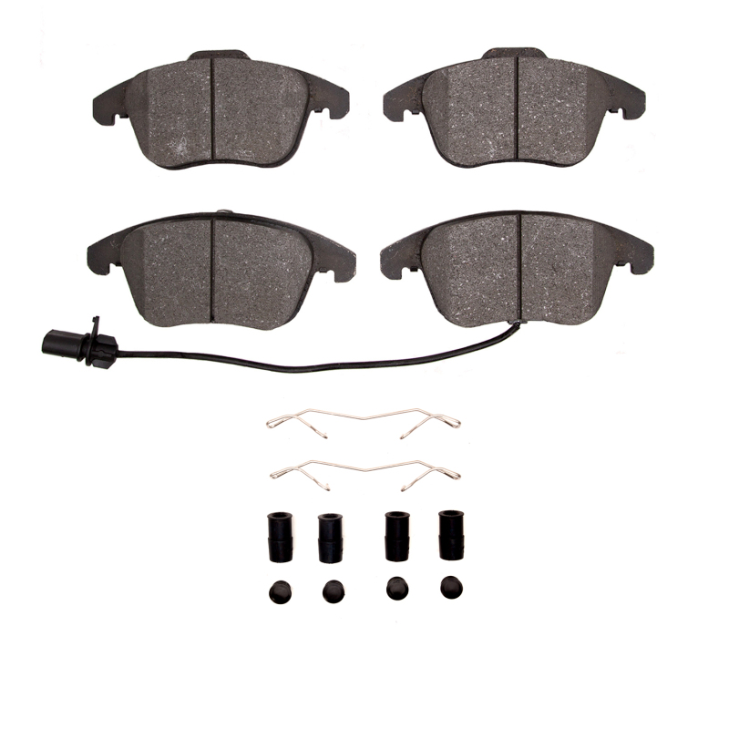 R1 08-17 Audi A5 Front Semi Met Pads & Hardware Kit - 2311-1535-02