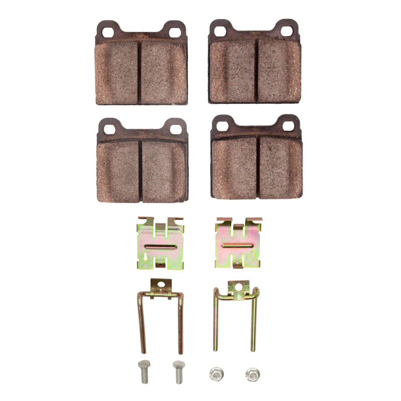 R1 73-80 Audi Fox Front Optimum OE Pads & Hardware Kit - 2551-0096-02