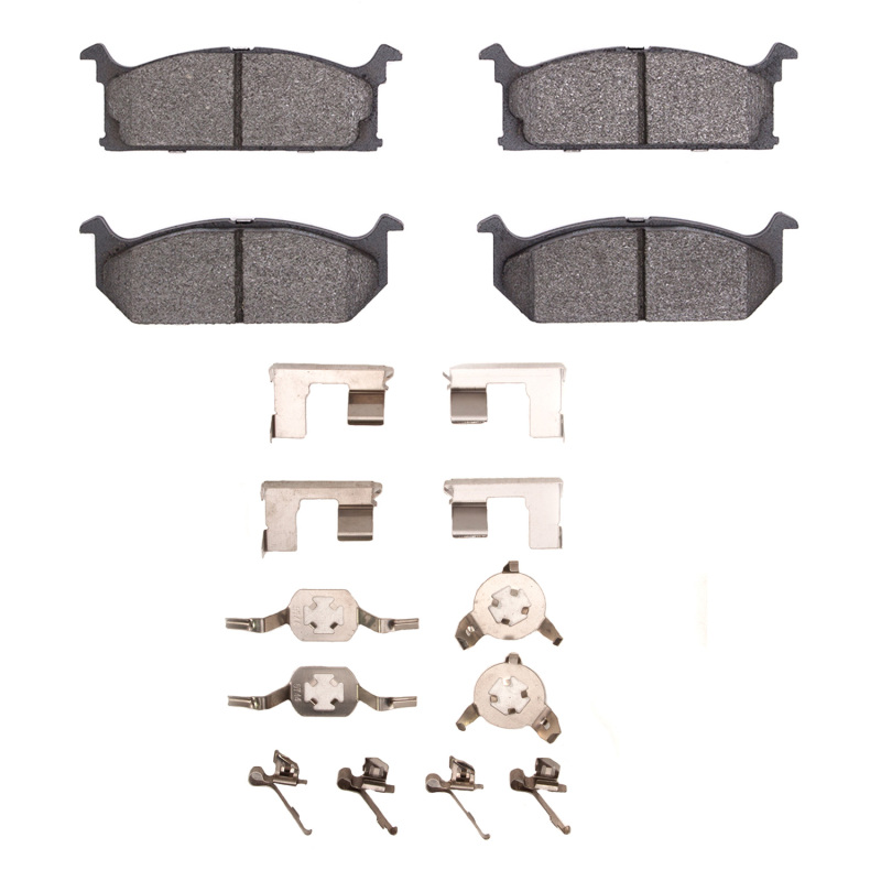 R1 85-88 Chevrolet Sprint Front Optimum OE Pads & Hardware Kit - 2551-0296-01