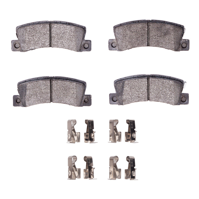 R1 87-96 Toyota Camry Rear Optimum OE Pads & Hardware Kit - 2551-0325-03