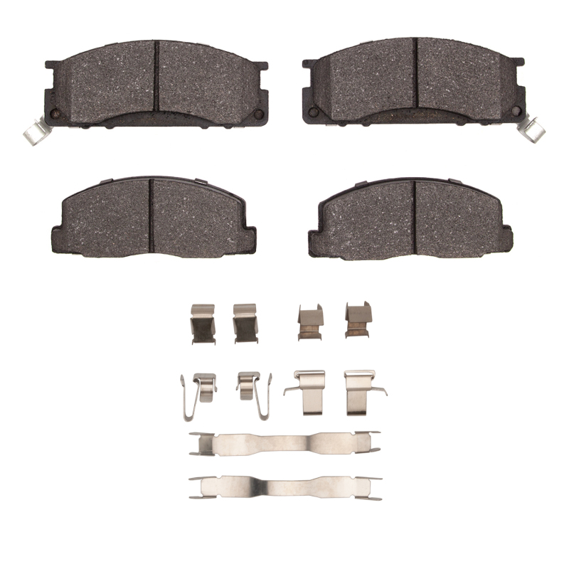 R1 86-89 Toyota Van Front Optimum OE Pads & Hardware Kit - 2551-0388-01
