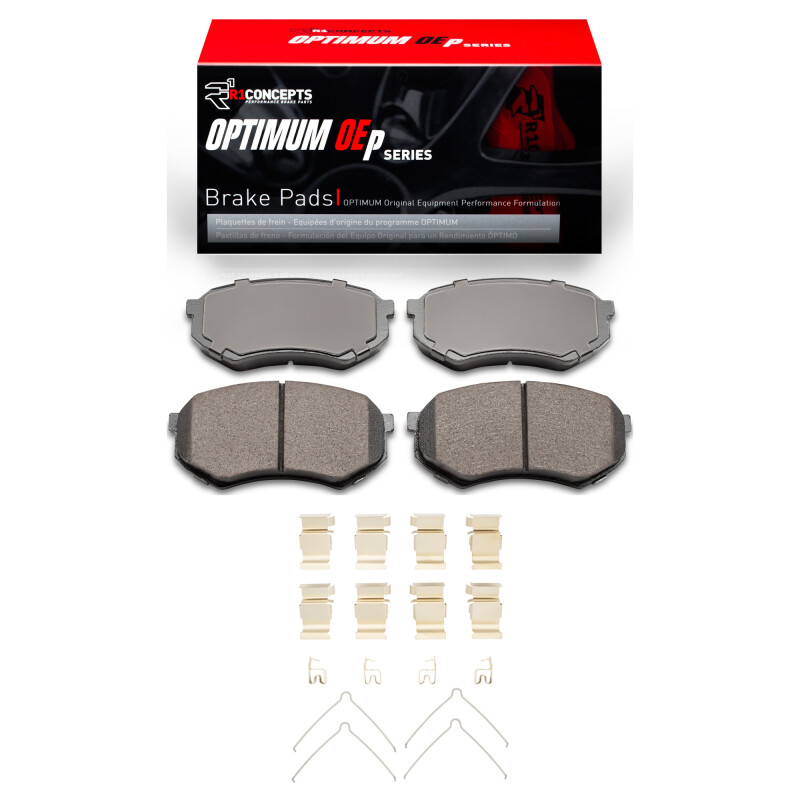 R1 1995-2004 Toyota Tacoma Front R1 Optimum OE Pads & Hardware Kit - 2551-0433-01
