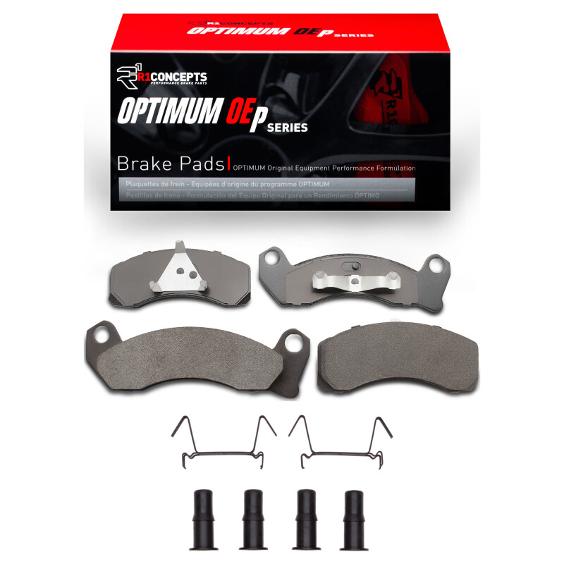 R1 79-91 Ford LTD Front Optimum OE Pads & Hardware Kit - 2551-0499-02